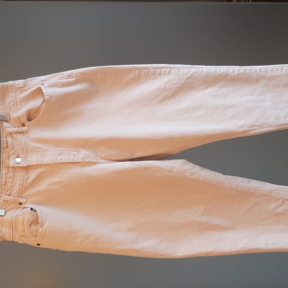 H&M size 14 jeans light tan/cream